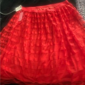Metrowear Red Skirt